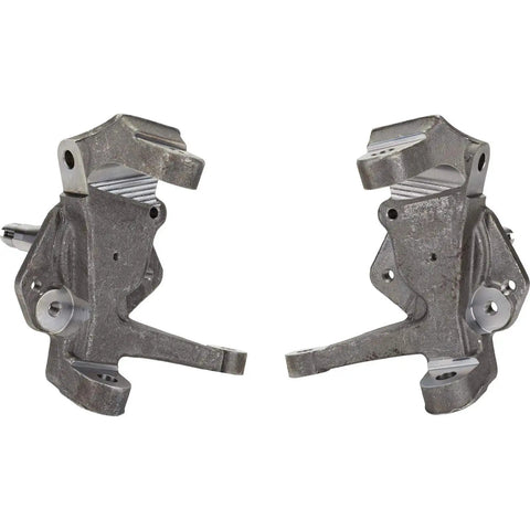Hub-To-Hub Independent Front End Suspension Kit With 2 Inch Drop Spindles and Alloy Construction for Street and Strip Performance