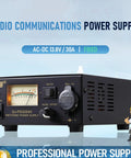 Ultra Low Noise Switching DC Power Supply 30A 13.8V For CB Ham Mobile Transceivers With Noise Offset 110V AC Input Cooling Fan