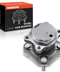 Rear Wheel Bearing And Hub Assembly For 4 Lug Nissan Sentra 2007 Through 2012 L4 2.0L With 4 Wheel ABS Direct Fit Durable Heavy Duty
