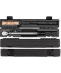 Quarter Inch Drive 90 Tooth Dual Direction Micrometer Torque Wrench 20 to 200 Inch Pounds ISO Standard Calibration Accurate Reads in case