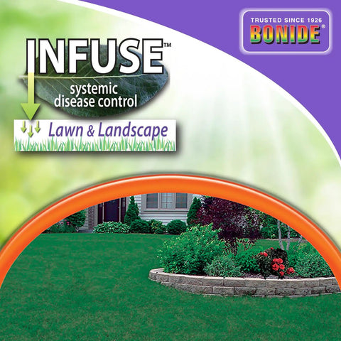 Infuse Lawn And Landscape Systemic Disease Control Ready To Use Granules For Turf And Ornamentals packaging front label