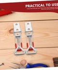 Six Piece Quick Release Toggle Clamp Set for Freezer Doors Smoker Lids and Trunks Easy Locking Adjustable Grip Heavy Duty