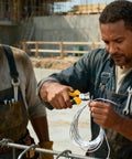 Heavy Duty 6 Inch Diagonal Wire Cutters With Comfort Grip Flush Cut Metal Clipper in use on construction site with wiring