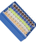 Carbide Micro Drill Bits Set For PCB And SMT Work Tiny Drill Bits Kit For Circuit Boards in blue storage case