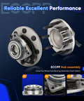 Front Wheel Hub Bearing Assembly For Dodge Ram 1500 2006-2008 RWD 8 Lug 4.7L 5.7L With ABS Sensor Wire Front Left And Right OE 515114