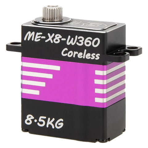 360 Degree RC Winch Servo, 8.5KG Coreless Torque For Axial SCX10 Capra UTB 1.9 And Traxxas 1/10 1/8 RC Cars
