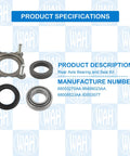 Rear Axle Bearing And Seal Kit For 2007 To 2017 Jeep Wrangler JK And JKU, Axle Shaft Seal Retainer, Ready To Roll Upgrade With 68008523AA 68003270AA 68499023AA 83503077 displayed with product specifications