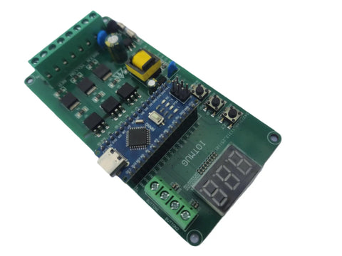 Plug And Play Light Sequencer Controller With External Start Stop And Pause Resume Pins, 110-240VAC, 99 Plus Modes, 0-999s Timer, Memory Save