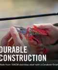 Skeletool 7-In-1 Go-To Lightweight Minimalist Multi-Tool For Everyday Carry Home Garden And Outdoors Stainless Steel in use outdoors