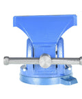 Heavy Duty 6 Inch Bench Vise With Anvil And 360 Degree Swivel Locking Base For Clamping Tools Built From Tough Steel 5.9 Inch Jaw Opening