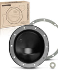 Heavy Duty Ring Gear Rear Differential Cover With Gasket For GM 8.5 Or 8.625 Inch Axles, product box and gasket shown