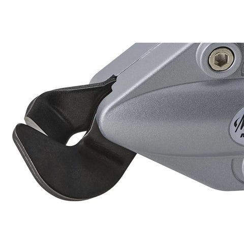 Close-up view of TSHD Turboshear Heavy Duty Metal Cutting Attachment For Drills, featuring replaceable blades for steel cutting.