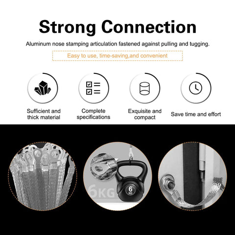 Badass Heavy Duty Flexible Braided Copper Engine Grounding Straps Five Pack showing aluminum nose stamping articulation for strong connection.