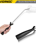 Pro Grade Small Paint Roller Kit Packed With One Frame And Ten Premium Covers tailored for tight spots and wide surfaces.