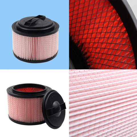 Fine Dust Cartridge Filter For Vacmaster Beast 5 Gallon Wet Dry Vac Series VF408 VF410P VFB511B 0201 Cleva Industrial VF408B