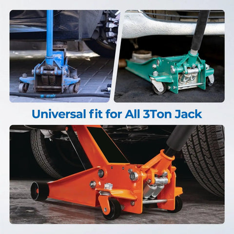Floor Jack Replacement Parts Kit For 3 Ton Dual Pump Jacks With Piston Plunger Assemblies And Hydraulic Seal Kit in use with car
