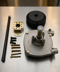 Beefed Up Marine External Rotary Steering Kit with Planetary Three Gear Drive 16 Feet Cable components on a table