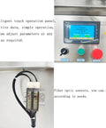 Plug And Play Automatic Liquid Filling Machine With Magnetic Pump And Four Stainless Nozzles Handles Five To One Thousand Milliliter Bottles fast touch panel and fiber optic sensors.