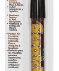 Wood Stain Scratch Repair Pen Wood Repair Marker In Black Brown For Dark Wood Like Walnut Ebony Espresso packaging