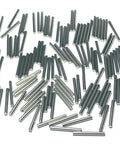 100 Pack 2mm By 20mm Dowel Pins Metal Dowel Pins M2 For Wood Furniture Shelves 304 Stainless Steel Shelf Pegs Bunk Bed Pegs