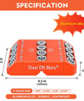 Specifications of Go To 45 30 90 Degree Angle Drill Guide For Straight And Angled Holes Aluminum Drill Jig with sizes and material info