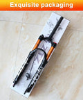 Lightweight 120mm Travel Air Suspension Fork For XC And AM Mountain Bikes One Eighth Inch Straight Steerer Quick Release