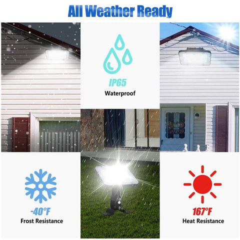 All weather ready Crazy Bright 200W LED Flood Light 24000LM Daylight 5000K IP66 Waterproof with frost and heat resistance