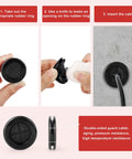 63 Piece Rubber Grommet Kit For Drill Holes And Firewall Wiring Protection With Six Sizes installation steps.