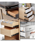 Drawers showcasing Heavy Duty Full Extension Drawer Slide With 300 600 1000mm Rails, Ball Bearing Metal Kitchen Rail, 50kg Capacity
