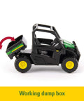 Deluxe 3 Pack John Deere Farm Toy Set With Free Rolling Wheels Tractors Gator And Skid Steer In Collectible Display Box