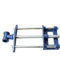 Heavy Duty Front Screw Woodworking Bench Vise With 10.5 Inch Jaw and Tough as Nails Steel Build for Garages and Workbenches