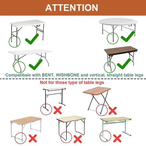 Image showing compatibility of Heavy Duty 7 Inch Adjustable Metal Table Leg Extenders Featuring Smooth Rolling Locking Casters.