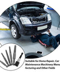 BESPORTBLE Heavy Duty Screw Extractor Kit With Hex Shank For Popping Out Broken Bolts And Damaged Screws Size #1 Through #5 Steel Construction Perfect For Home Repairs DIY Projects And Garage Jobs, steel extractor set for car repair