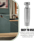 Fencing Replacement Tip Stainless Steel For Precision Practice displayed alongside fencing duel, highlighting durability.