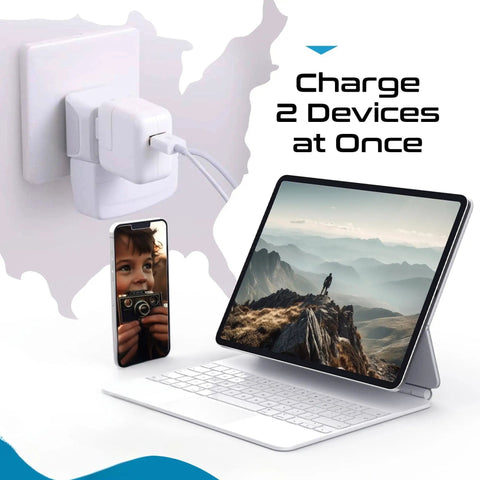 World Travel Adapter Kit 11 Pack 2 In 1 Grounded Power Adapter For USA To Europe Asia Africa India Japan Australia Brazil China Israel And More Safe For Phones Laptops And Chargers charging laptop and phone