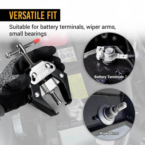 Pro Grade Auto Wiper Arm Puller And Battery Terminal Tool Adjustable Damage Free No Sweat Remove Rusted Stuck Wiper Arms