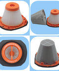 2 Pack HEPA Filter Replacement For 20V MAX PowerConnect Handheld Vacuum BCHV001C1 And BCHV001B Fits Craftsman V20 CMCVH001B Vacuum Cleaner Compare To N900287