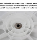Chrome Wash Plate Pulsator Assembly For LG Kenmore Sears Top Load Washers AGZ72909702 03 06 11 13 Replacement Durable Part