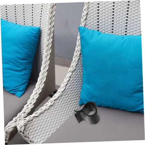 24 Piece Wicker Sofa Clips And Rattan Chair Fasteners For Outdoor Patio Furniture Connectors, Easy Install Sturdy Wicker Chair Clamps