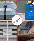 Built Tough Heavy Duty Toggle Latch Clamp With 2000 Lbs Holding Capacity on various equipment applications
