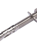 Wedge anchor bolt, 1/2 in x 4-1/2 in, stainless steel, with washer and nut