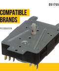 Dryer Timer Replacement D517559 For Speed Queen, ultra durable part for easy DIY install and quick fix for faulty timer.