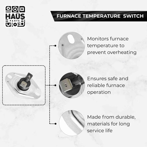 Top Shelf Furnace High Limit Rollout Switch For Carrier Bryant And Payne Hvac Systems Hella Reliable Thermal Cut Off Device Fits L170 40F Specs Replaces Outdated Oem Hardware Tight Pack Of Twelve
