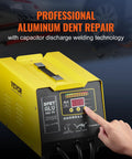 Spot Weld Dent Puller Kit With 300W Stud Welder, Heat Gun, Auto And Manual Welding Modes, 110V Auto Body Repair Machine