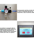 Pro Grade 110V Rotary Pump Filler For Thick Pastes And Runny Liquids With Durable Steel Housing And Easy Twisting Knobs with touch screen control.