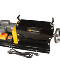 Pro Grade Bench Top Automatic Electric Wire Stripper with Emergency Stop, Safety Guards, and Adjustable Blades for Scrap Copper