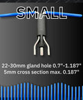 Six Piece Seal Twistor Tool Set With Two Sided Seal Pick And Surface Mount Handle, small size tool for hydraulic seals.