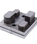 Versatile Alloy Steel Punch Die Disc Set for Jewelry Crafting and Metal Beading, compact multi-size cutter tool close-up