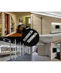 Heavy-Duty Stainless Steel Pivot Door Hinges For Wood And Aluminum Doors With 360 Degree Shaft, shown with different door types.