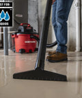 All Purpose Wet Dry Vac Attachment Kit For Home And Shop Use, Wet nozzle cleaning liquid on floor, industrial vacuum accessory.